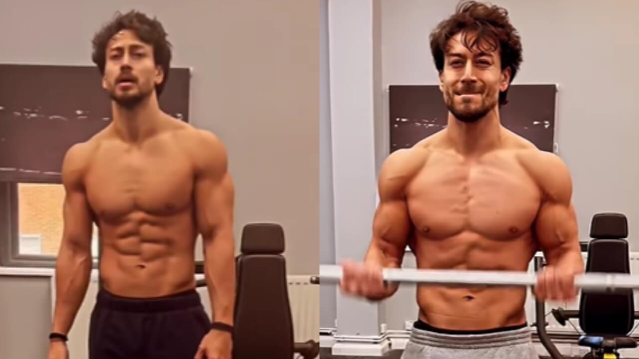 Watch: Tiger Shroff leaves internet awed with his chest pulls 789815