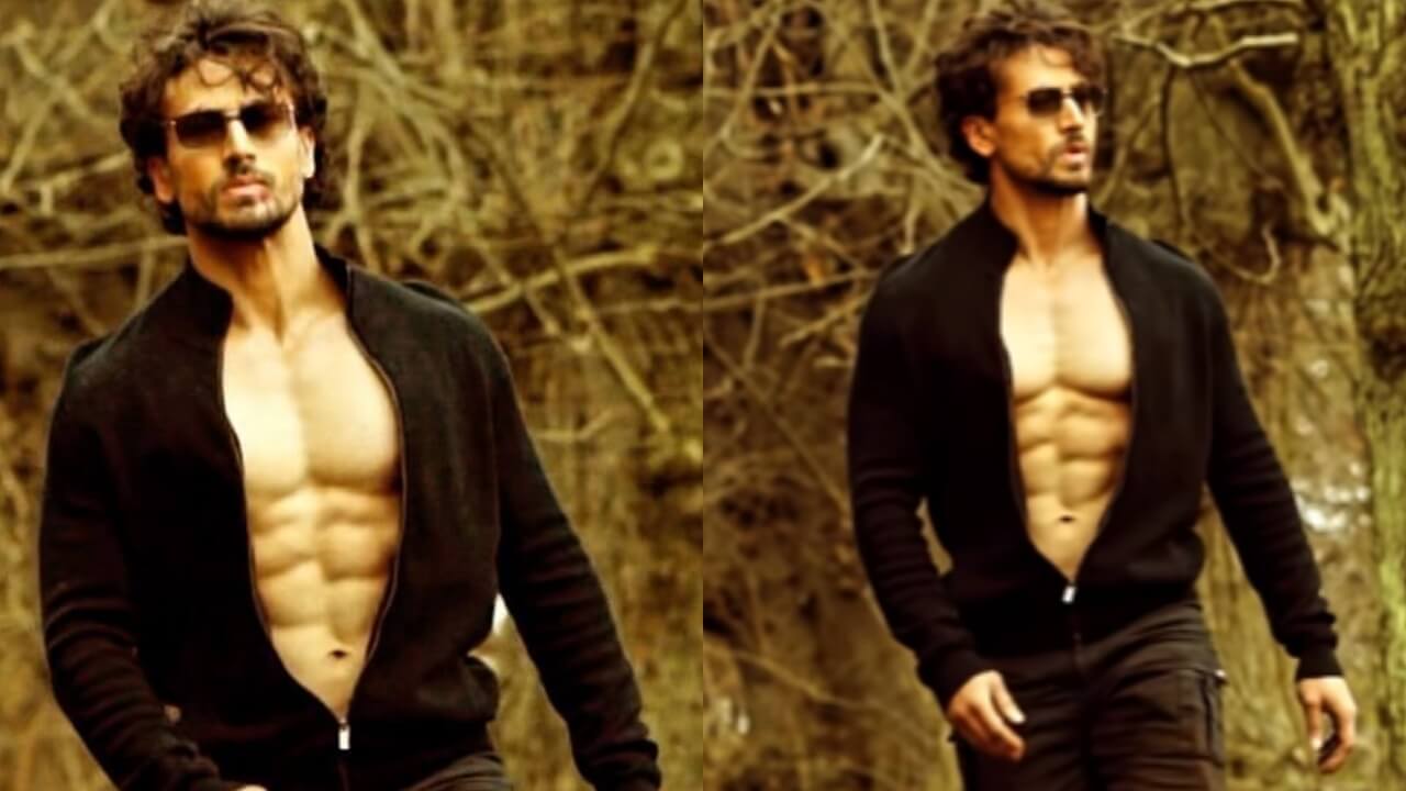 Watch: Tiger Shroff shows off his ripped abs in latest video, fans say ‘chote miyan’