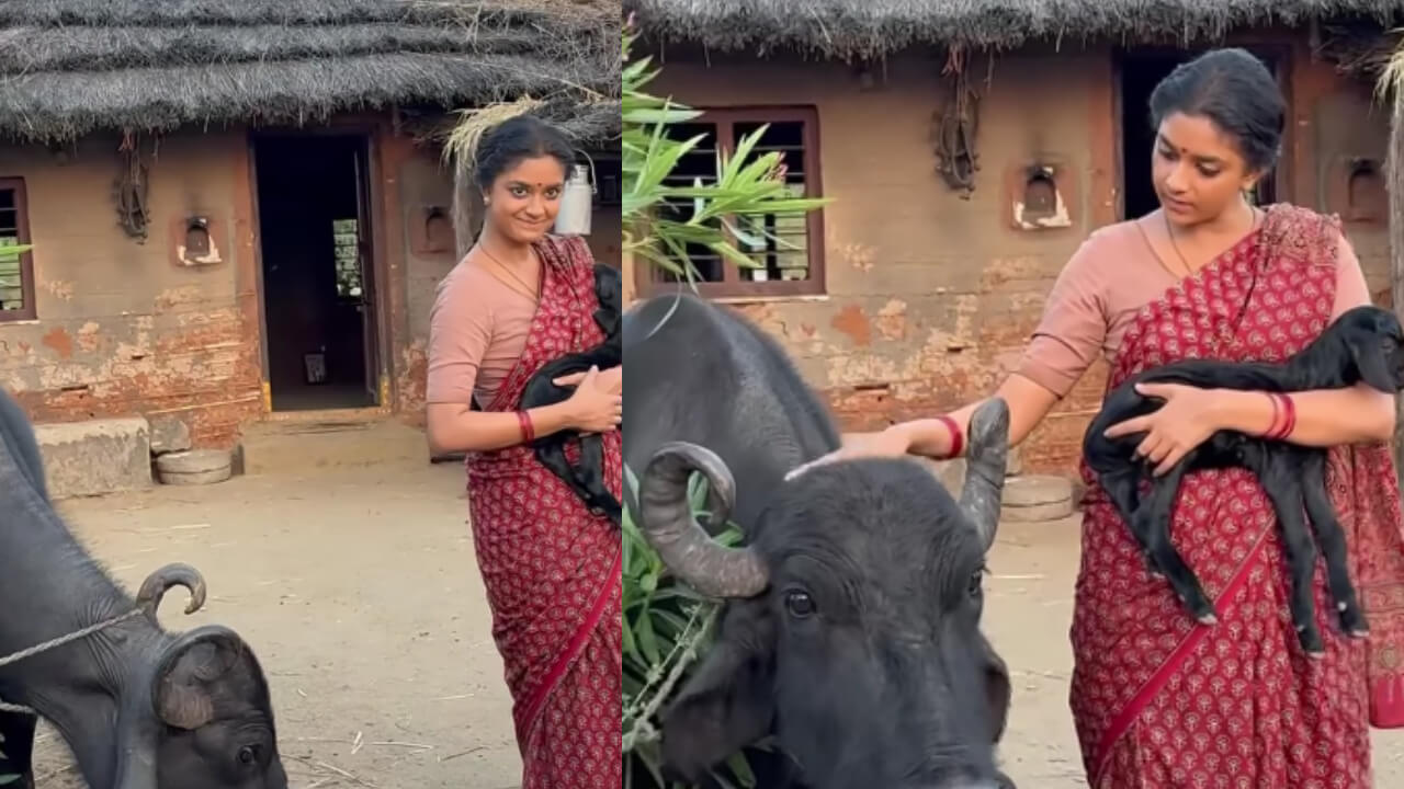 Watch: Vennela aka Keerthy Suresh's BTS Video With Animals 790995