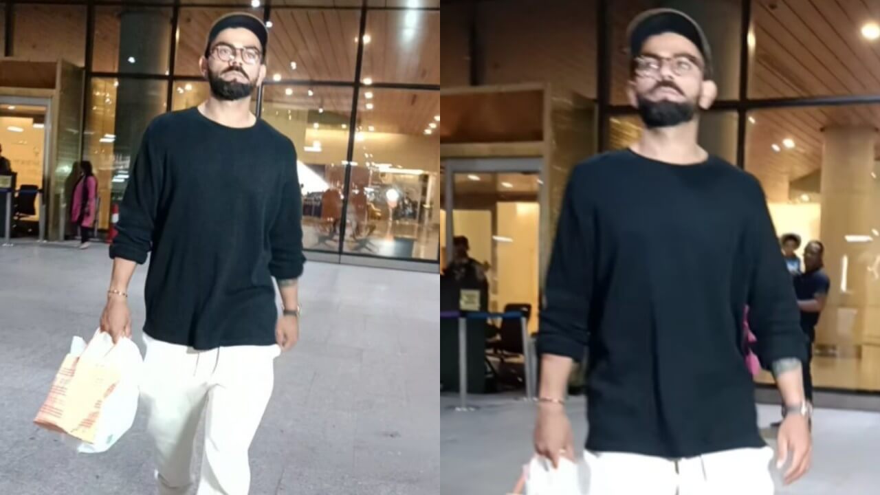 Watch: Virat Kohli slays KGF style walk at airport, check out 788759