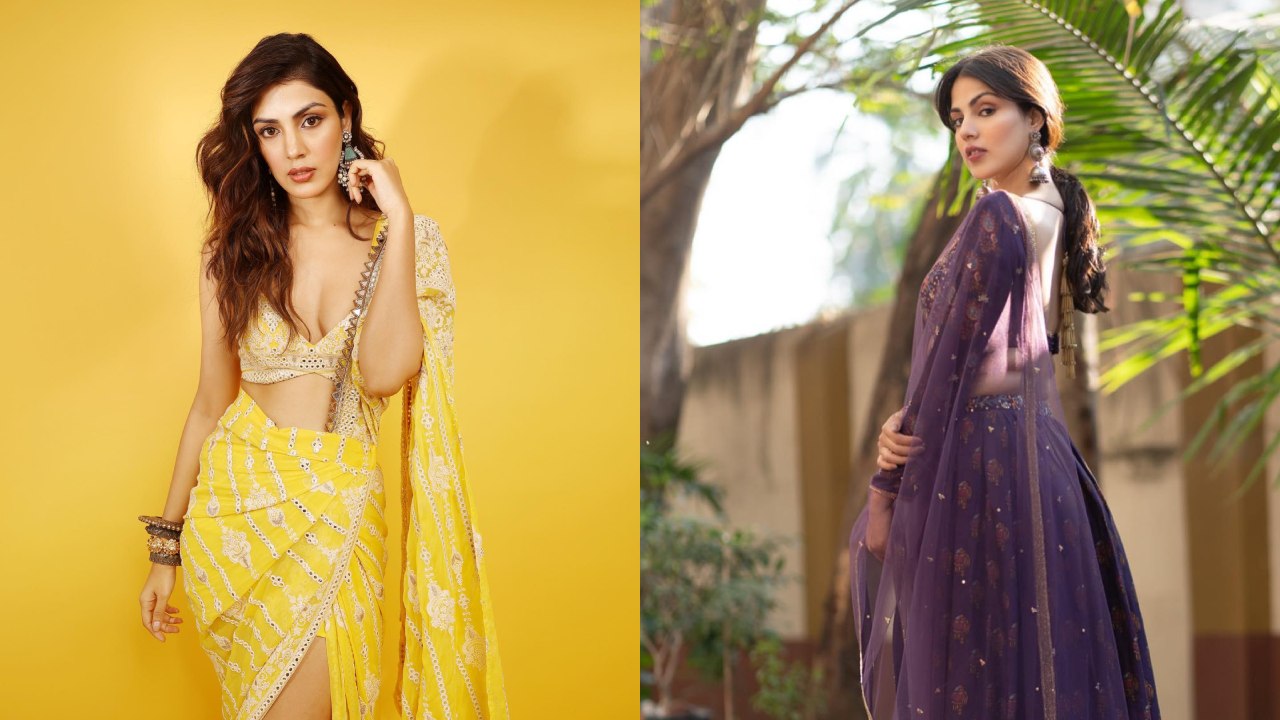 What A Diva: 5 traditional outfits that you should definitely steal from Rhea Chakraborty's festive wardrobe 788468