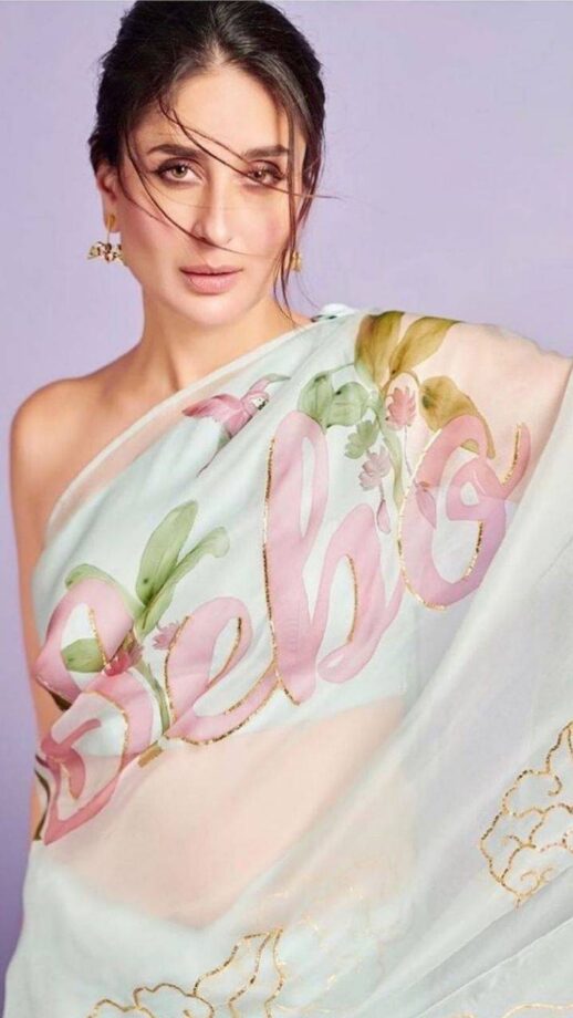 Which Shilpa Shetty and Kareena Kapoor's sarees do you like the most? 781564