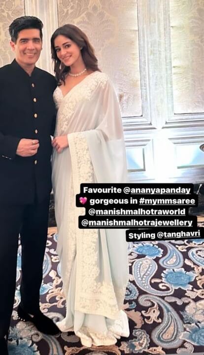 Wow: Ananya and Bhavna Panday look droolworthy in Manish Malhotra saree and jewellery 786474