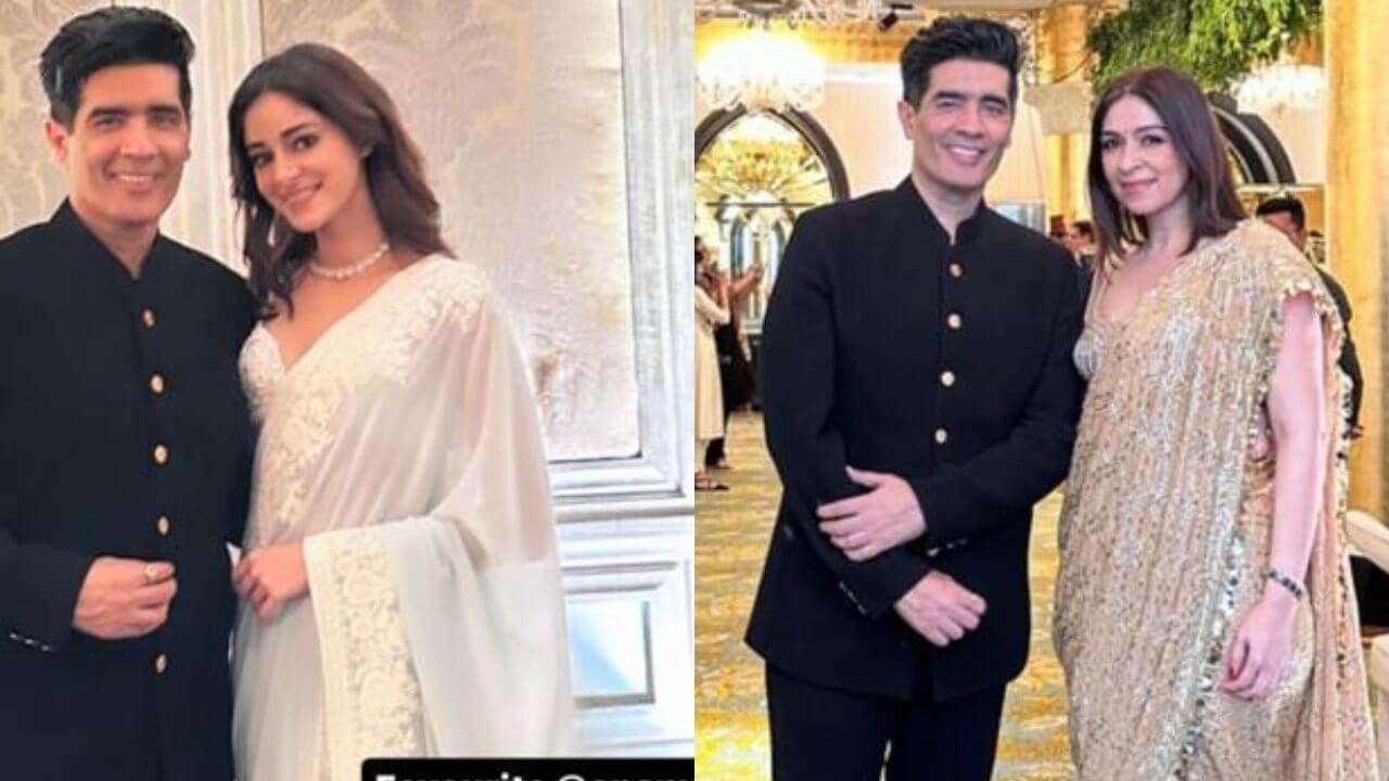 Wow: Ananya and Bhavna Panday look droolworthy in Manish Malhotra saree and jewellery 786533