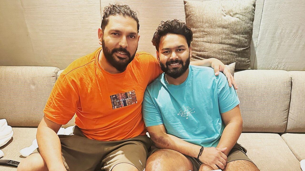 Yuvraj Singh meets Rishabh Pant after car accident, shares special pic for fans 786464