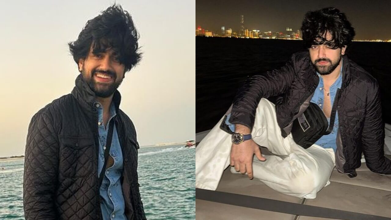 Zain Imam chills at Dubai Harbour Marina, check out unseen snaps 779052