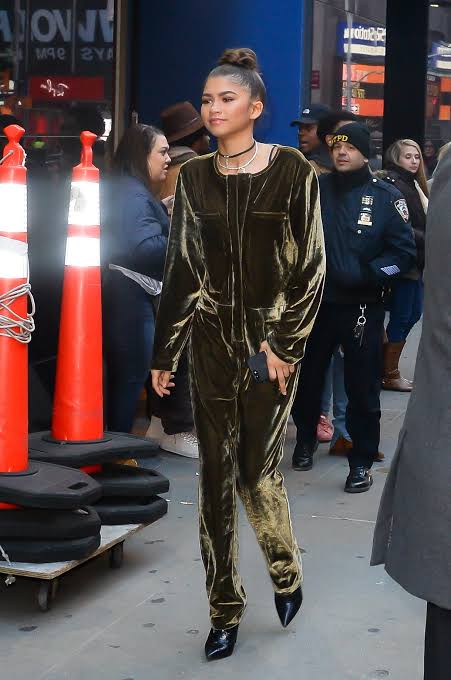 Zendaya Proves That Her Style Is Timeless In Velvet Outfits; See Pics 791130