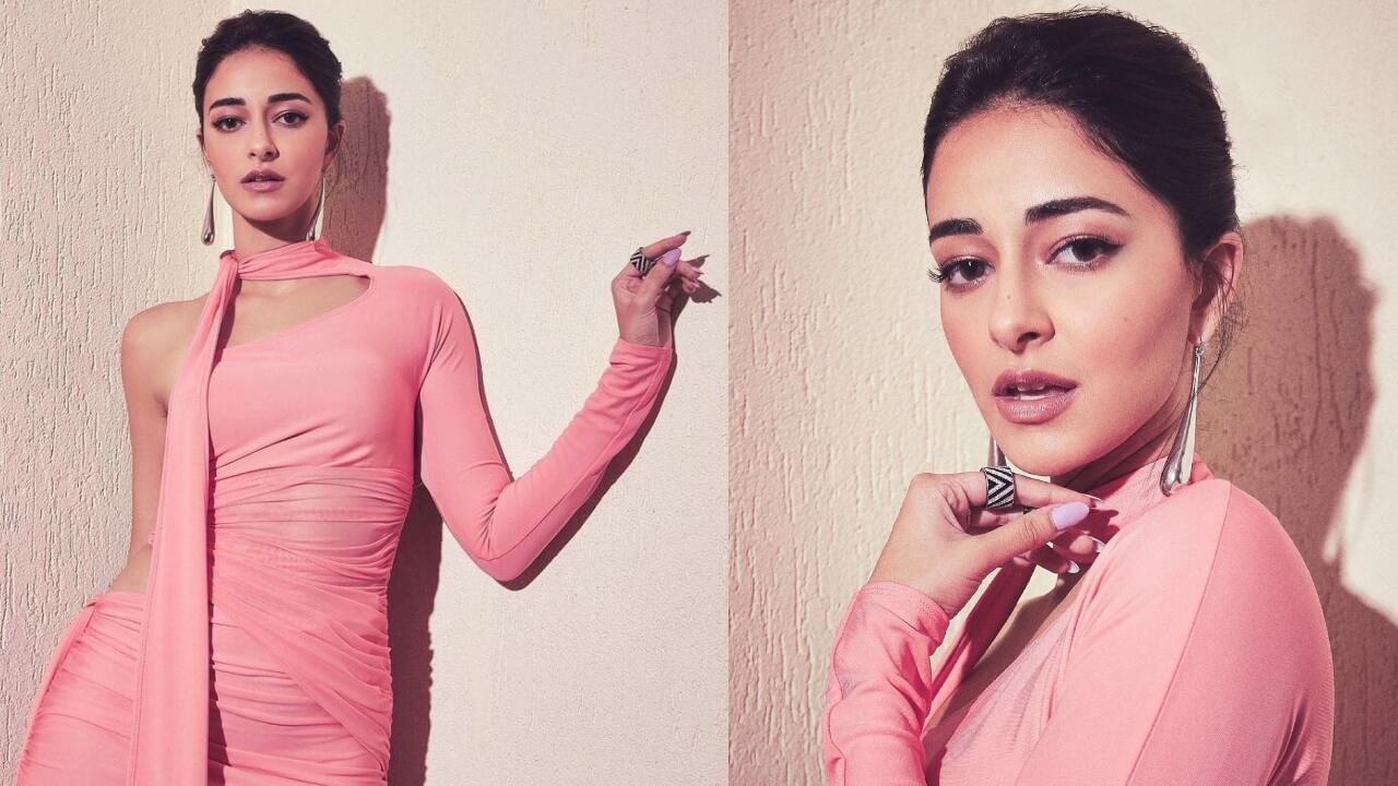 Ananya Panday Turns Barbie Doll In Pink Bodycon Dress; Fan Says National Heartthrob 801856