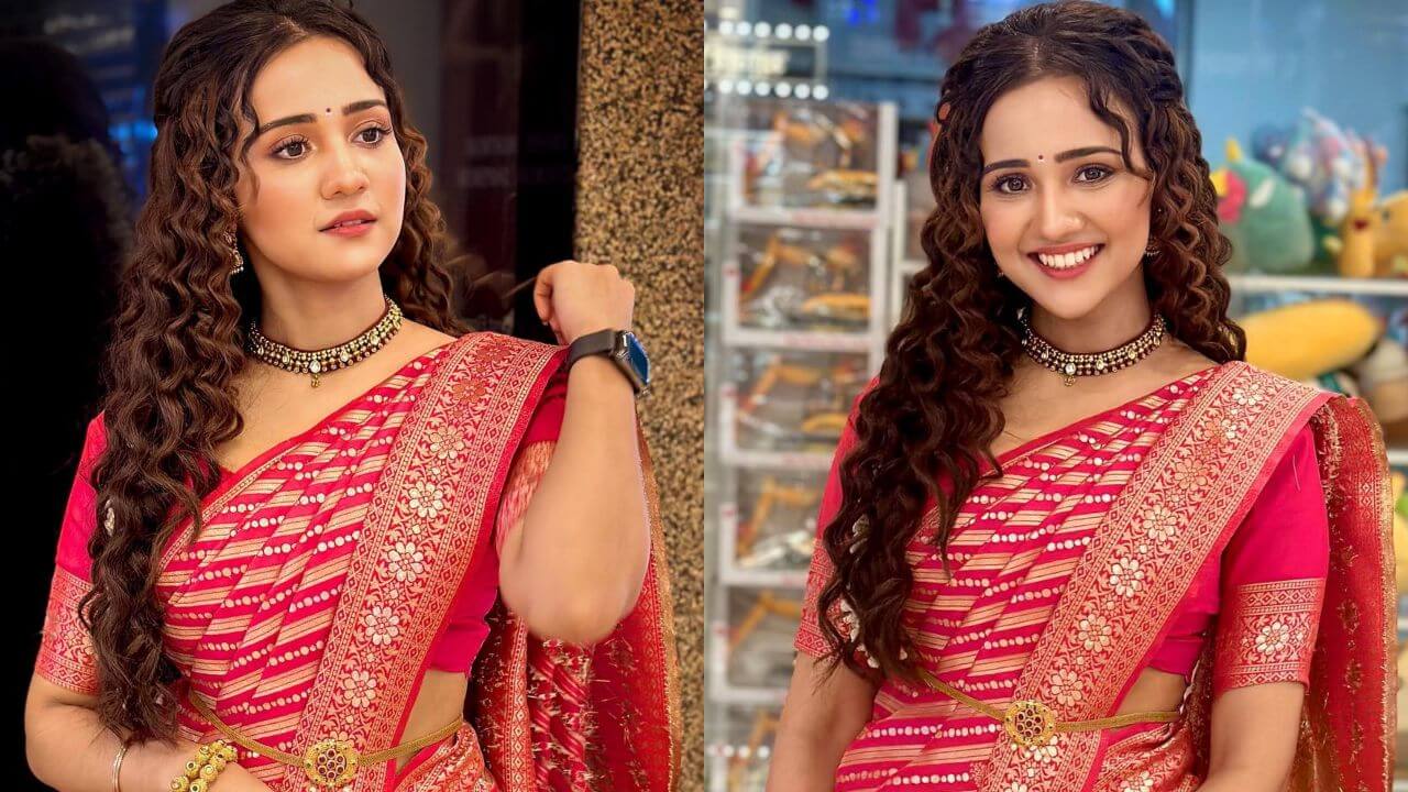 Ashi Singh shares stunning look in South Indian saree, we are in awe 800454