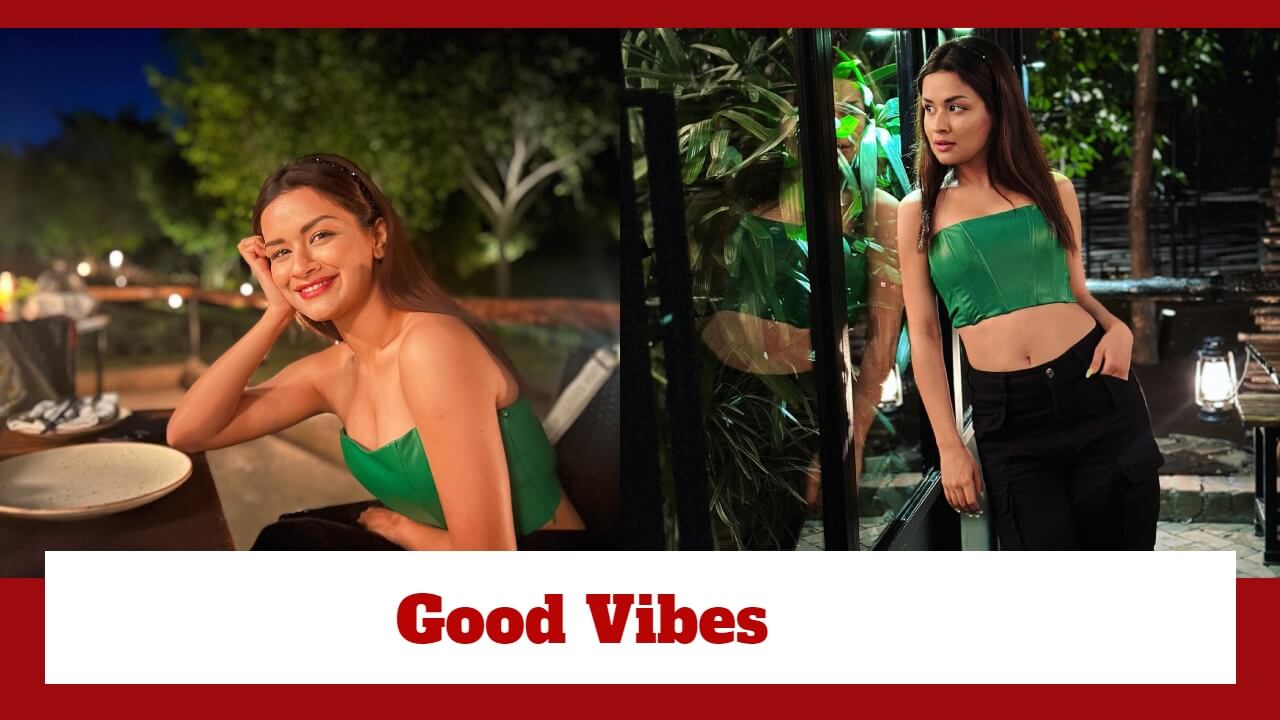 Avneet Kaur Exudes Good Vibes In This Green And Black Combination; Check Here 802267