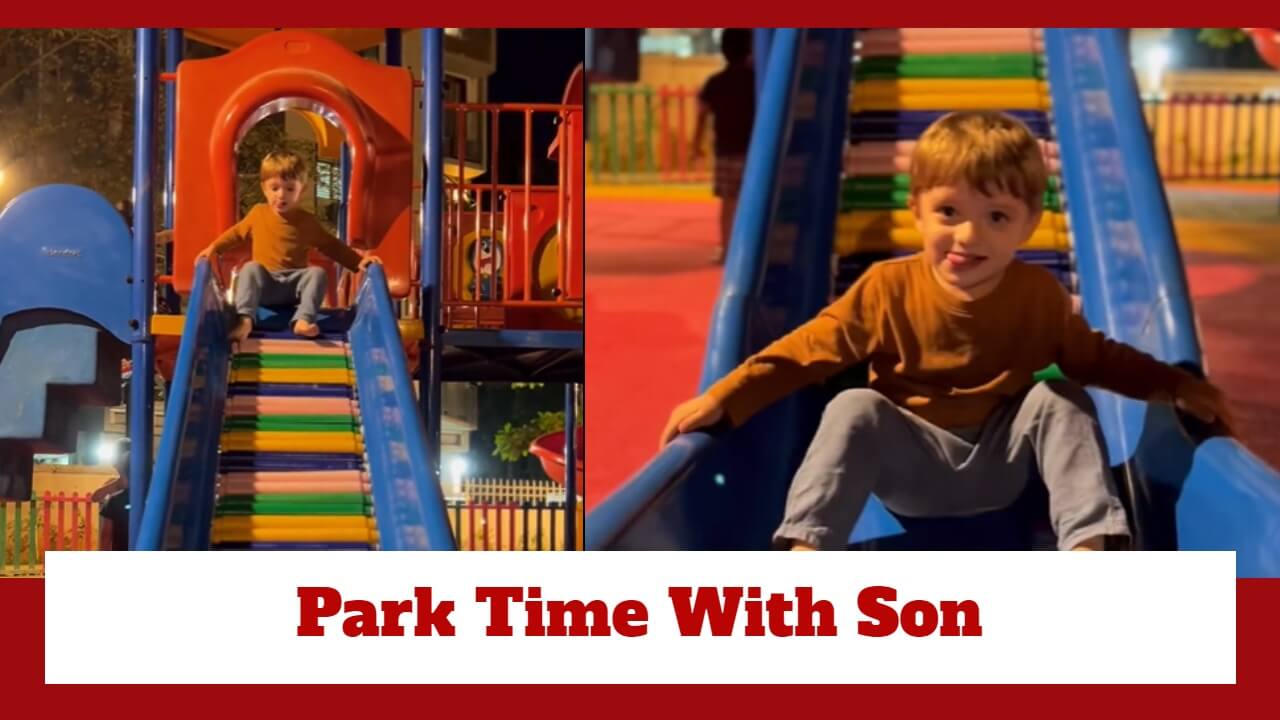 Bade Achhe Lagte Hain Fame Nakuul Mehta Enjoys Son Sufi's Fun Time At The Park; Check Video 802303