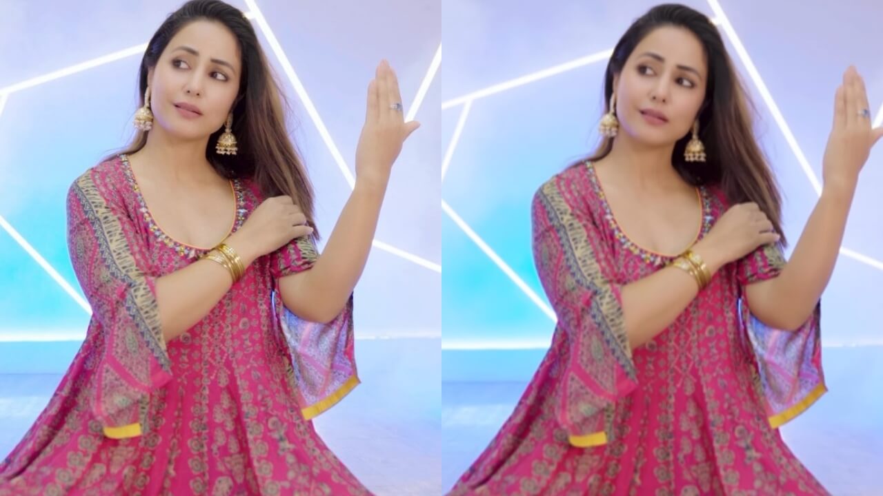Gorgeous: Hina Khan is grace personified as she dances to ‘Piya Tose’ 802757