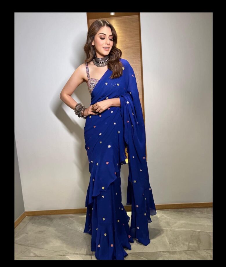 Hansika Motwani’s chic staples can be your go-to party fashion picks, check out 801590