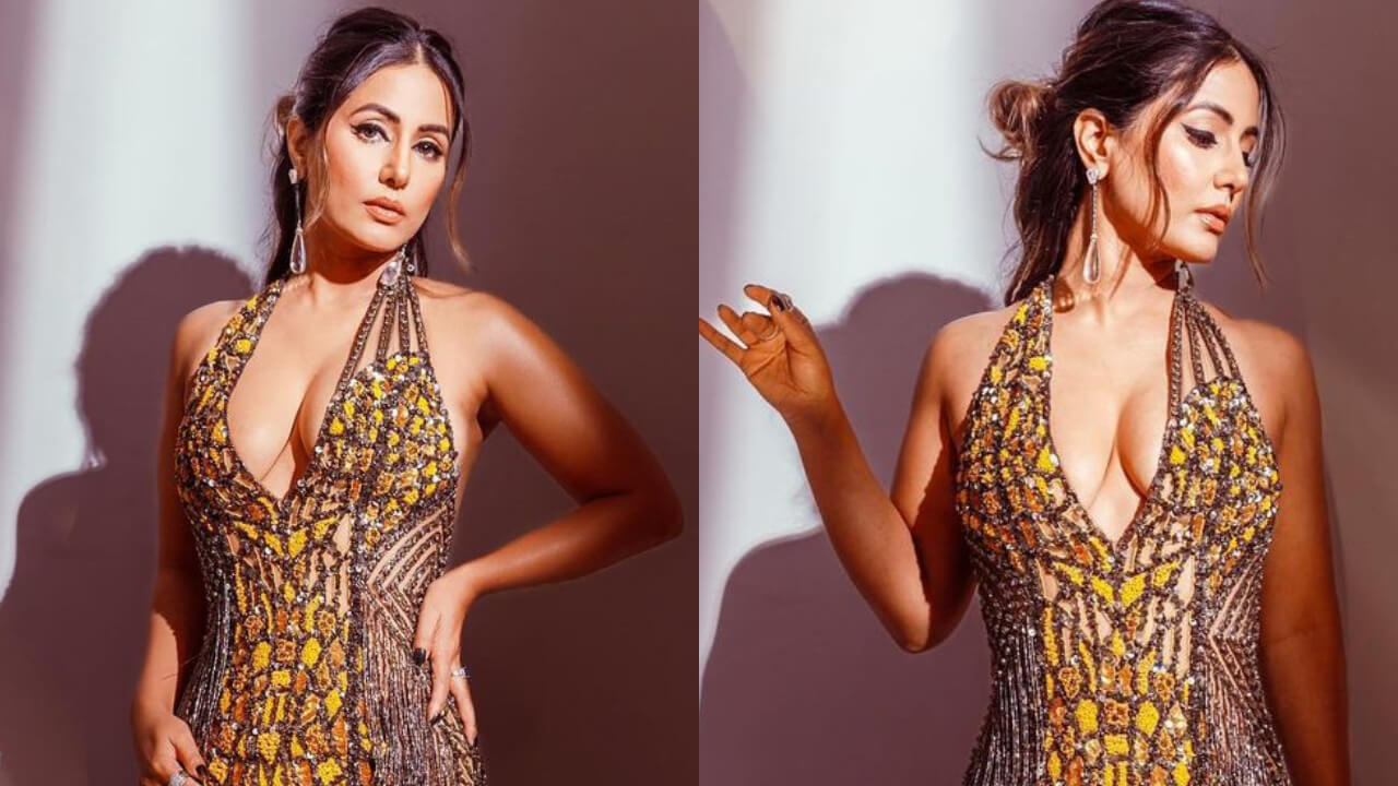Hina Khan Looks Bewitching In Glittery Body Hugging Gown; See Pics 802227
