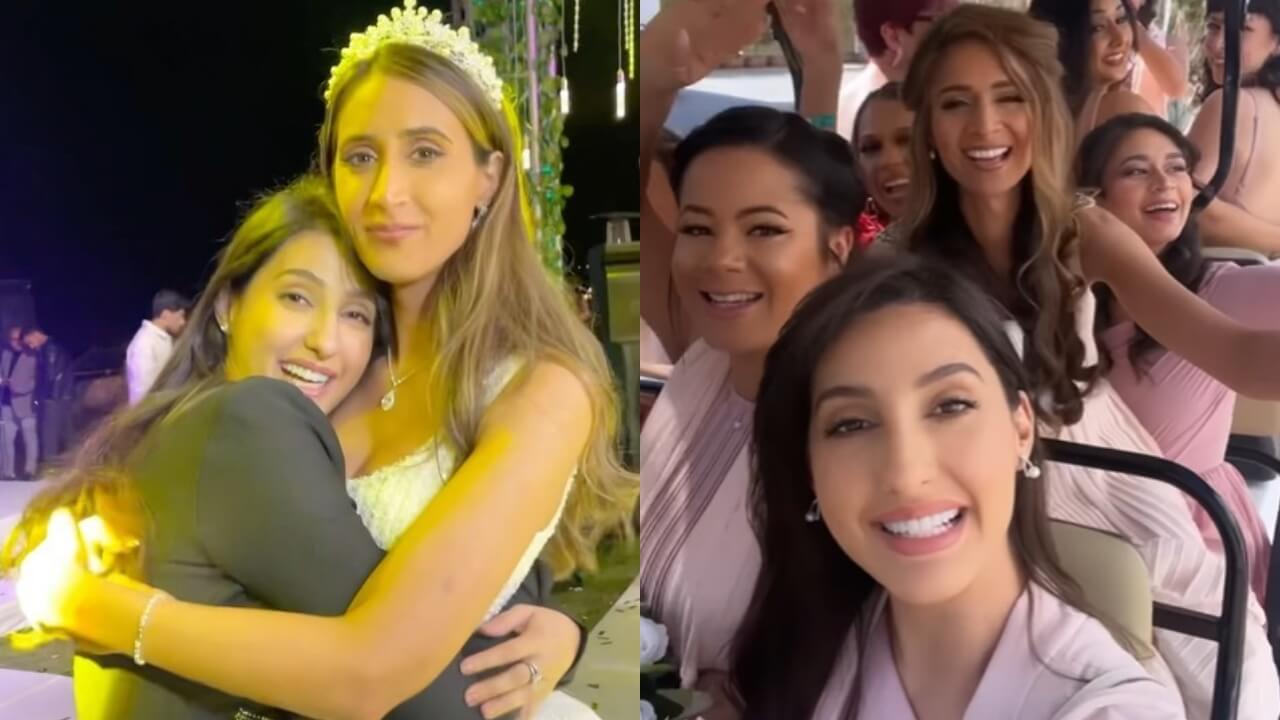 How Cute: Nora Fatehi shares vlog of in-flight experience, attends wedding of BFF 801497