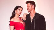 Hrithik Roshan is lost in Saba Azad's romantic eyes, calls her "lady in red" 793457