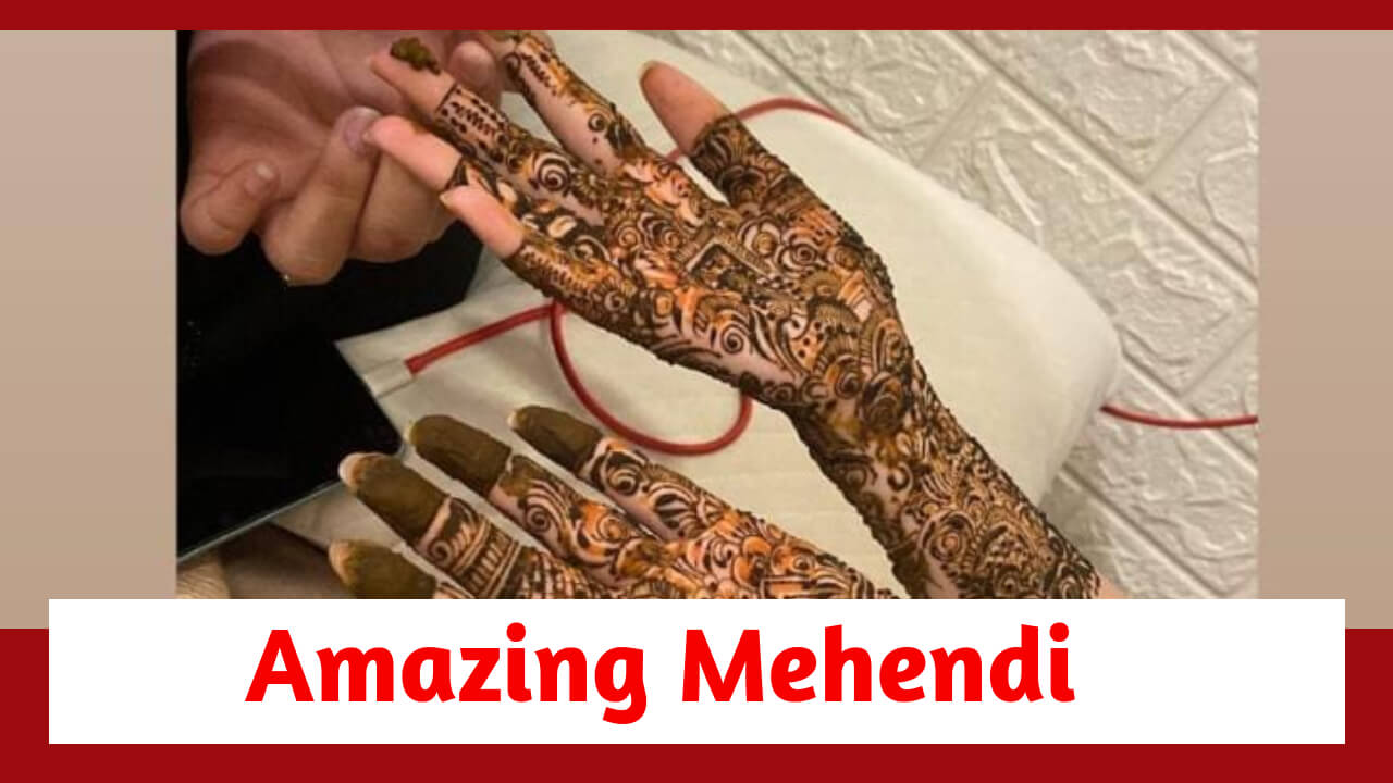 Jannat Zubair's Amazing Mehendi Style Gives Us New Festive Goals; Check Here 800110