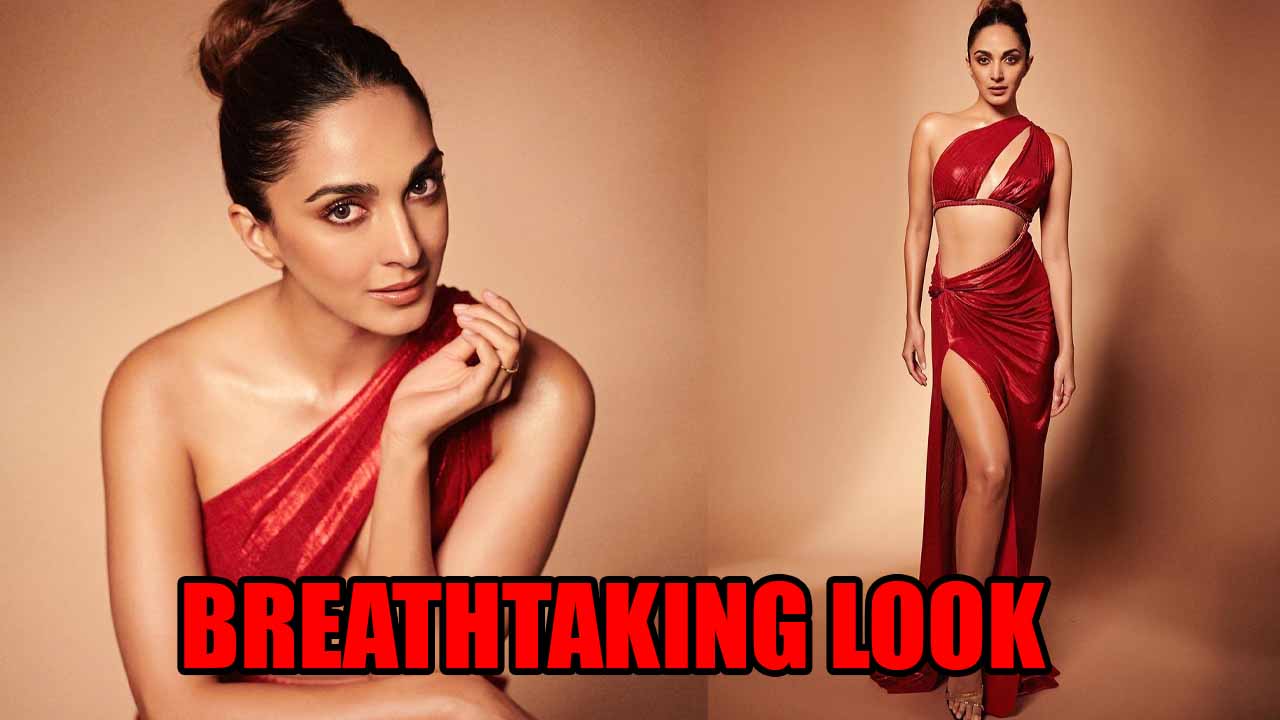 Kiara Advani sets temperature soaring in red cut-out shimmery dress, check photos 794972