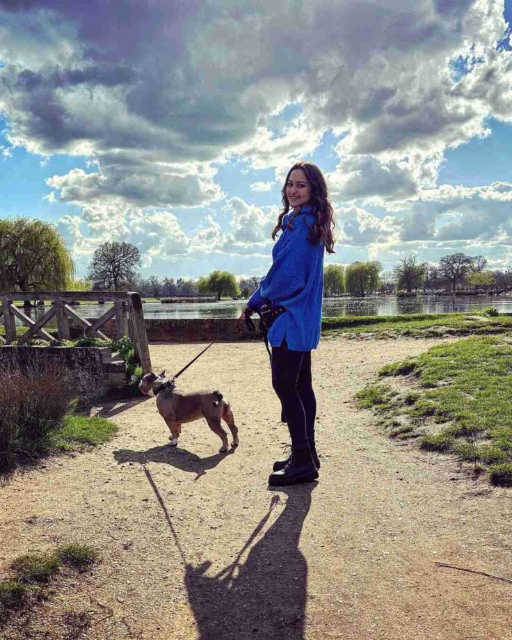 London Diaries: Sonakshi Sinha's Day Out With Nature And Pups; See Pics 795363
