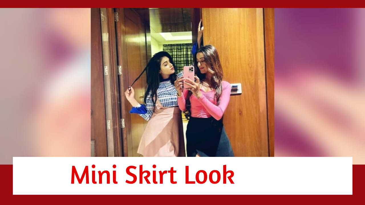 Mallika Singh and Monika Chauhann turn dolls in mini-skirts, see photo 799720