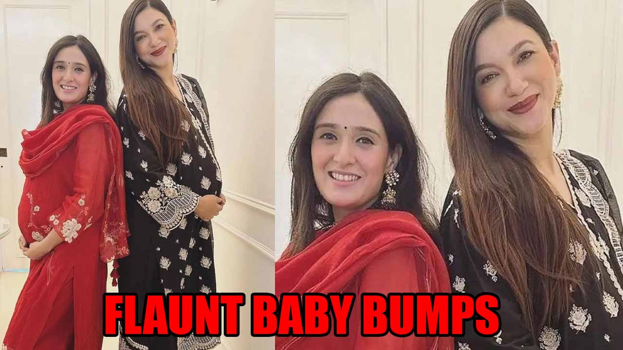Moms-to-be Gauahar Khan and Pankhuri Awasthy flaunt baby bumps in ethnic wear, see photos 801568