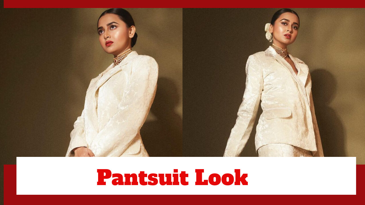Naagin Fame Tejasswi Prakash Is Most Stylish In This Pantsuit Look 798740