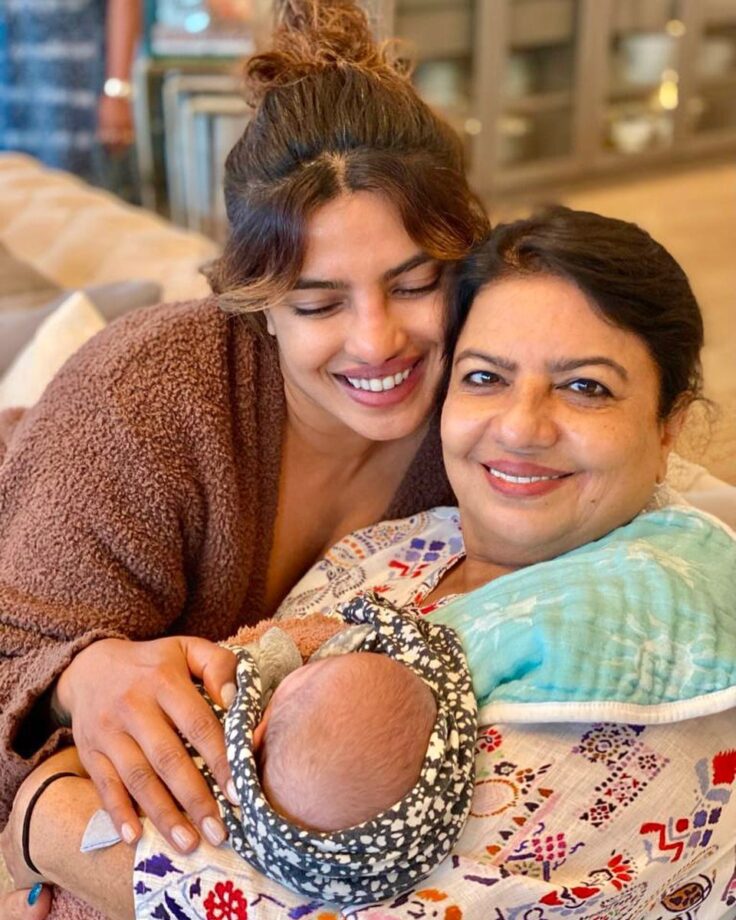 Priyanka Chopra's Mother, Madhu Chopra, Left Her Job To Support Her Daughter In Miss India Beauty Pageant 794470