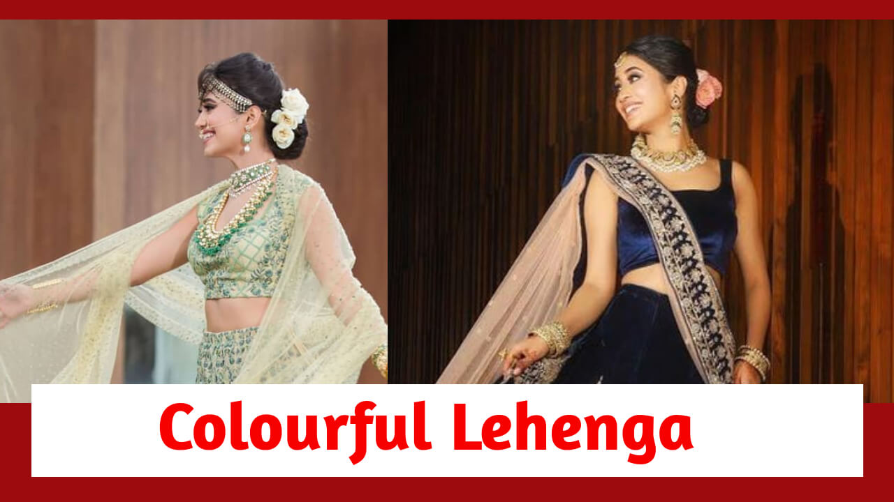 Shivangi Joshi's Colourful Lehengas Are A Must To Watch And Appreciate 800099