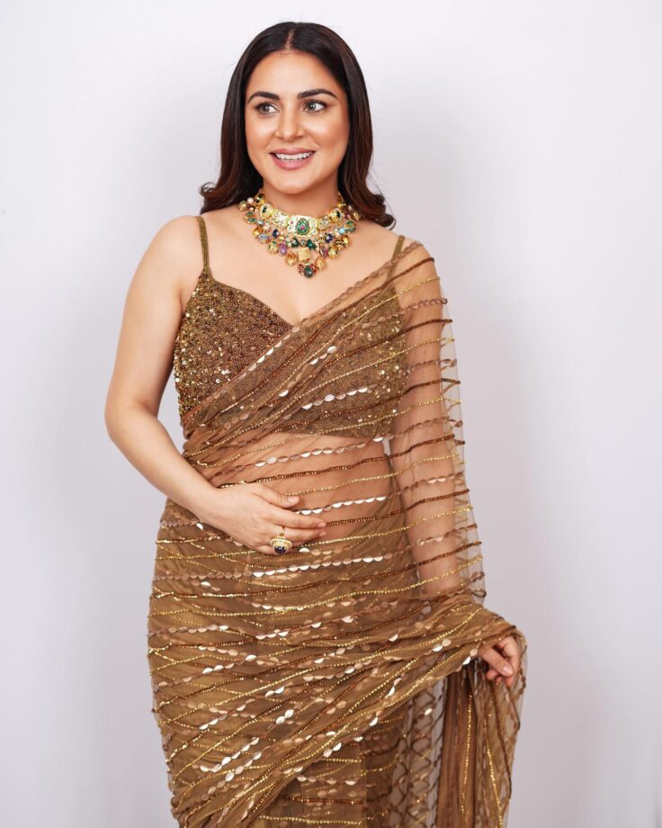 Shraddha Arya Can't Style Her Saree Look Without This One Thing, Check Now 795730