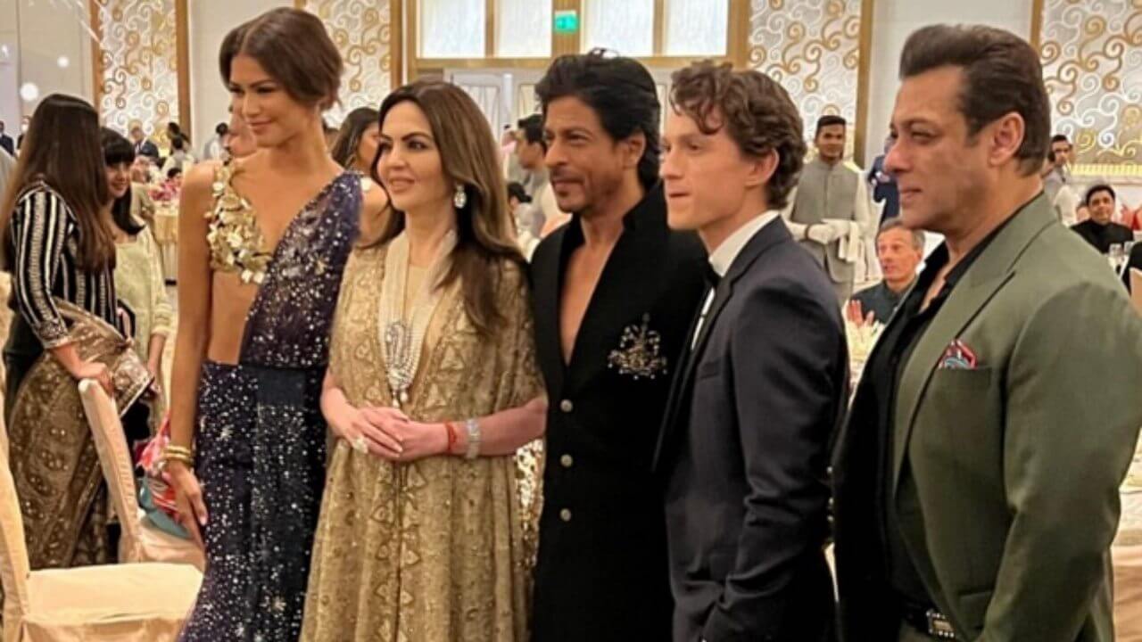 Trending: Aishwarya Rai accidentally photobombs Salman and Shah Rukh Khan's picture with Tom Holland and Zendaya, check out 793360