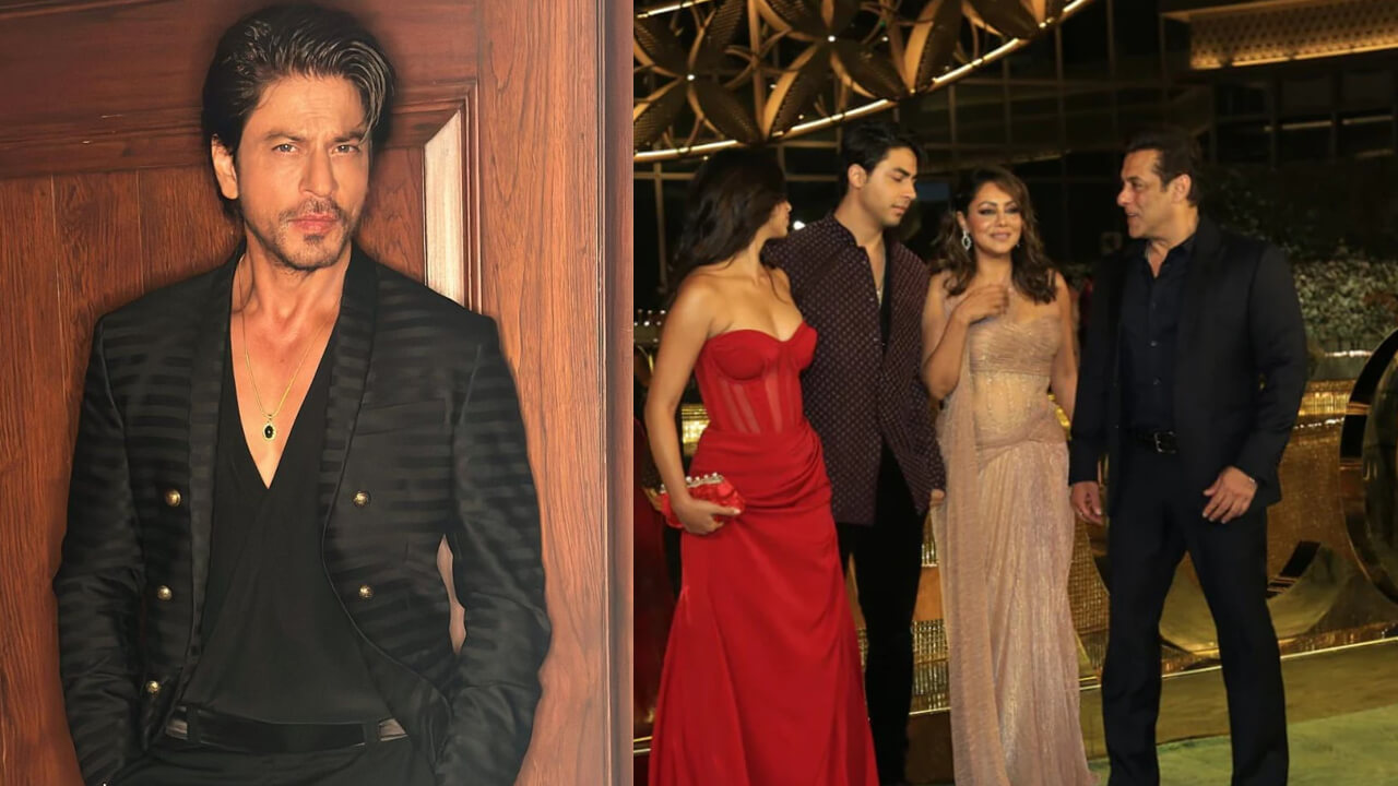 Trending: Shah Rukh Khan Looks Stylish In All-Black Blazer Outfit, Salman Khan Poses With Gauri, Suhana, And Aryan Khan