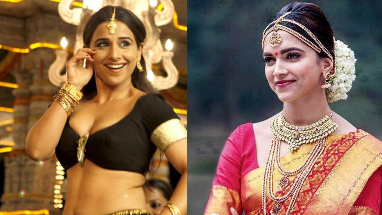 Vidya Balan To Deepika Padukone: B'Town Actresses Who Rocked The South Indian Look On-Screen 793126