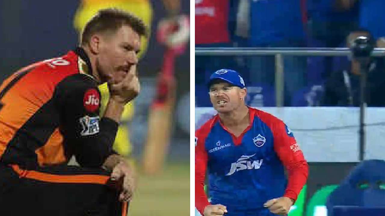 Watch: David Warner’s animated reaction goes viral after win against ex-team SRH, fans congratulate him