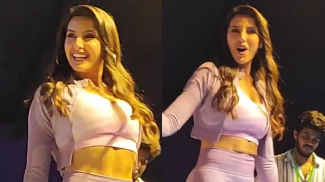 Watch: Nora Fatehi is in her element in fun video with background dancers, netizens love it 800469