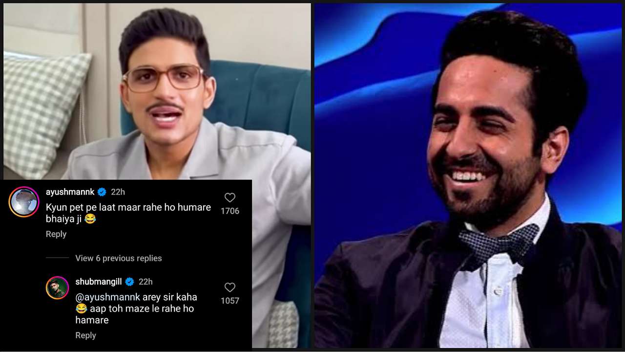 Watch: Shubman Gill is hunting for Bollywood roles, Ayushmann Khurrana says, 