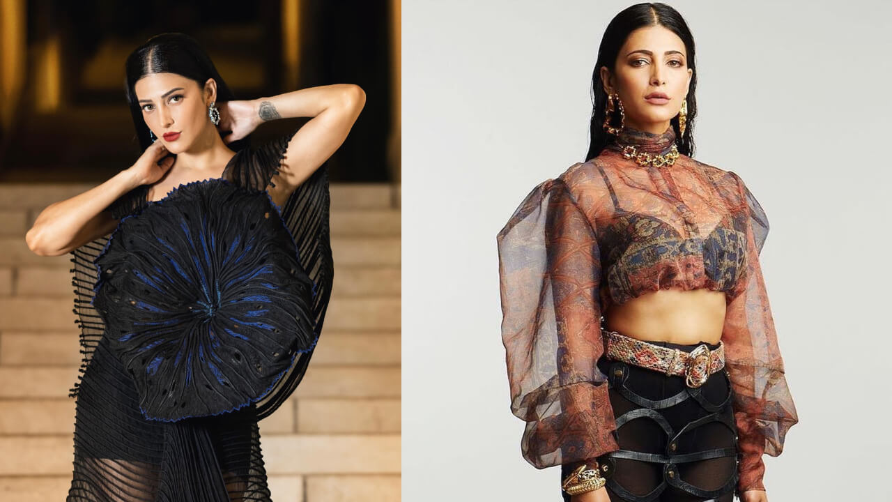 3 Times Shruti Haasan Taught Style With Her Sartorial Fashion Choices 810550
