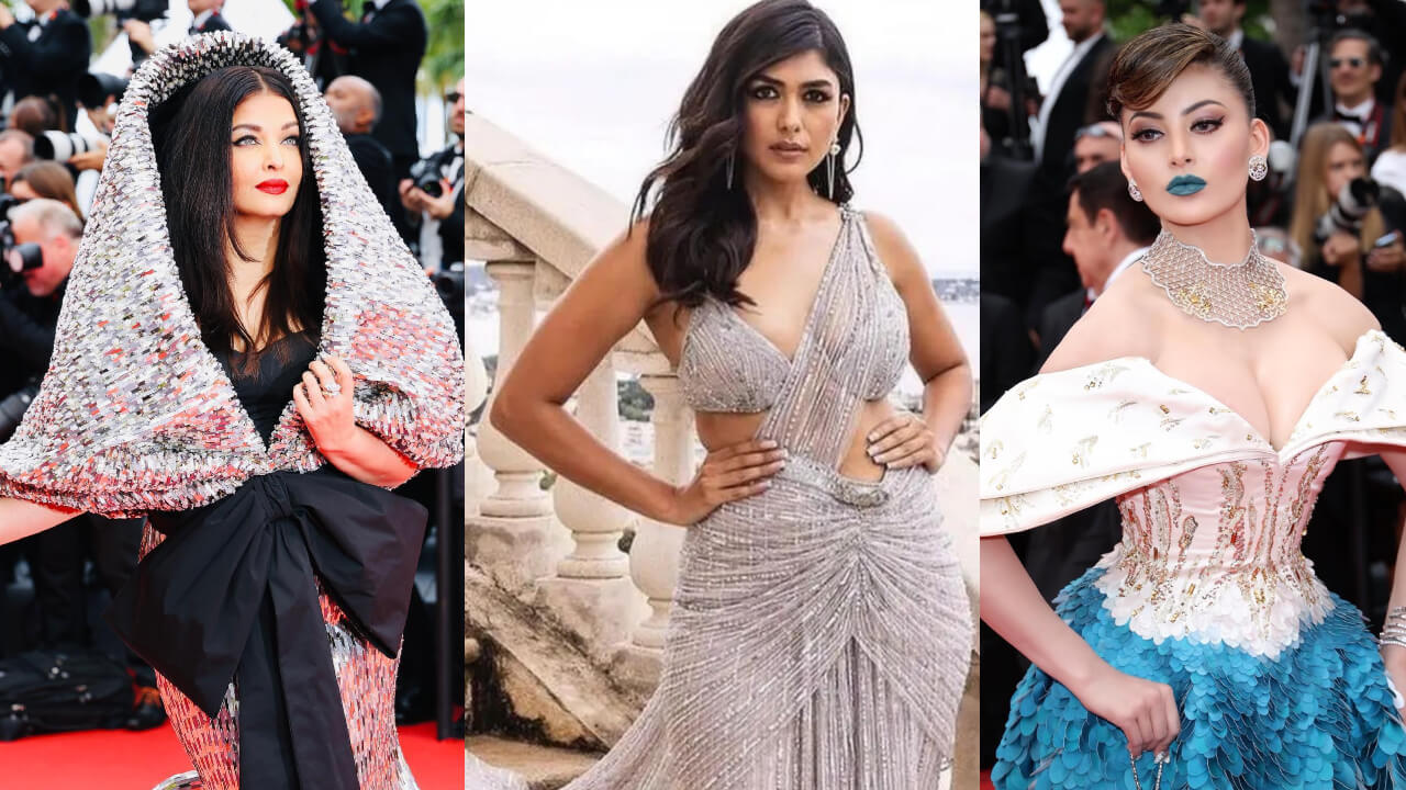 Aishwarya Rai Bachchan, Mrunal Thakur And Urvashi Rautela Walk Like Queens On The Cannes Red Carpet 808644