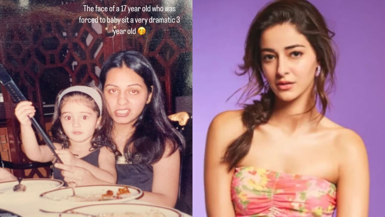 Ananya Panday’s Unseen childhood picture leaves internet awed, check out 809031