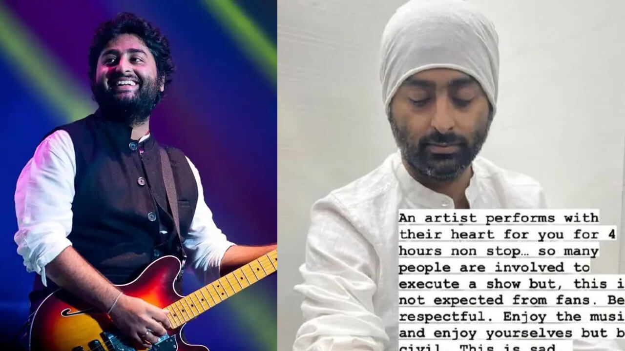 Arijit Singh gets severely injured during live performance, fans wish speedy recovery 805022