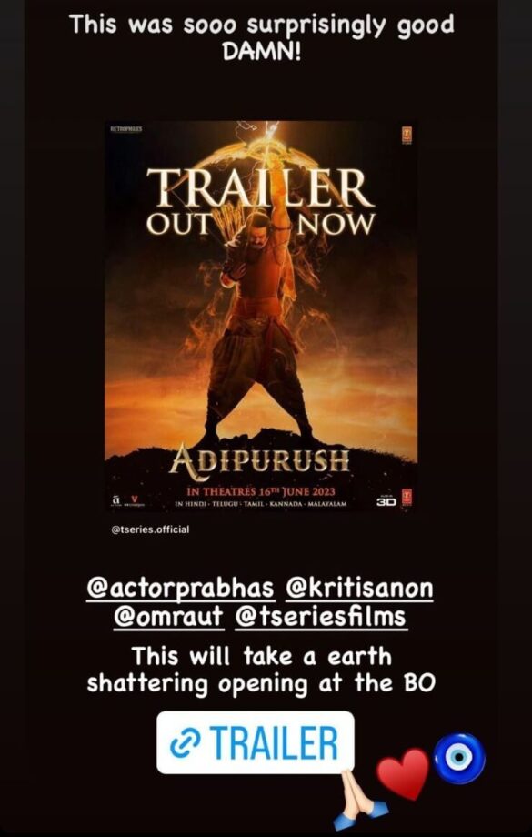 Ashish Chanchlani reacts to Adipurush trailer, Kriti Sanon responds 805865