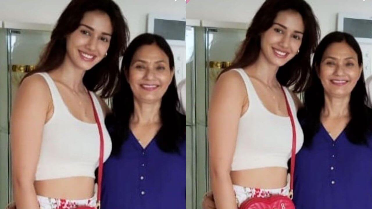 Disha Patani is all smiles as she celebrates Mother’s Day with her mum, see pic 807065