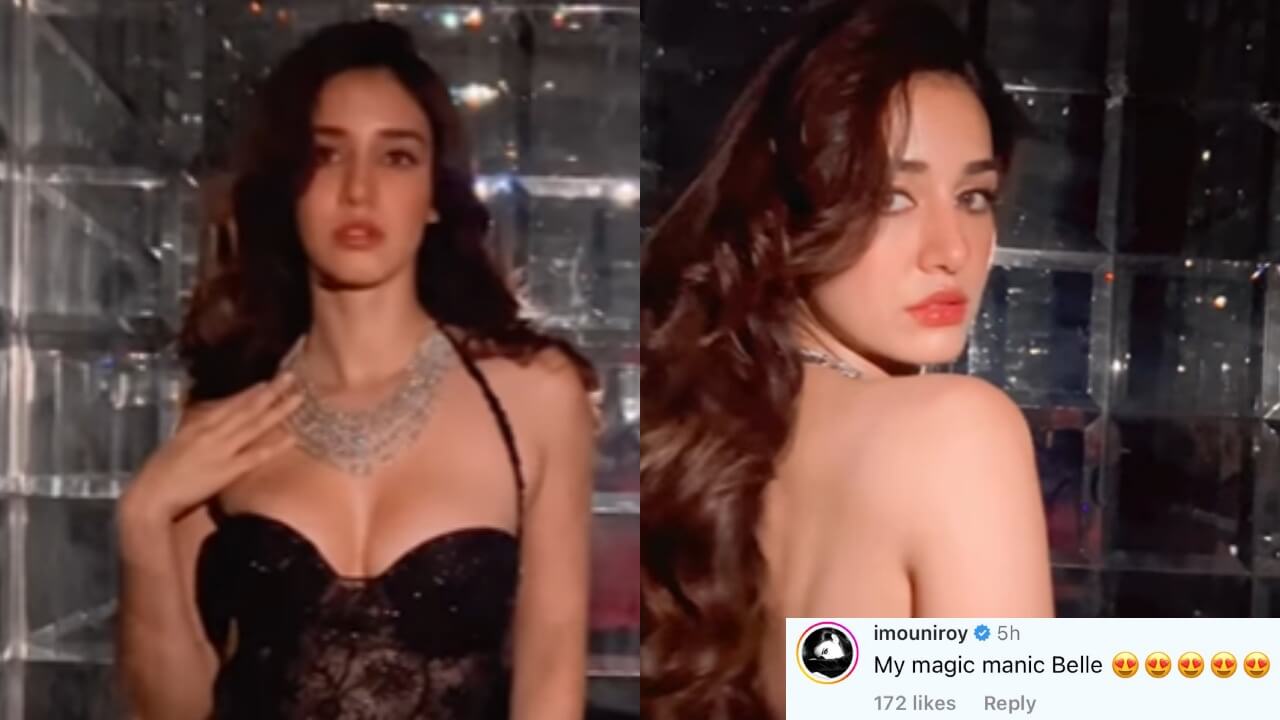 Disha Patani's dark and sensuous avatar gets a special compliment from Mouni Roy 811544