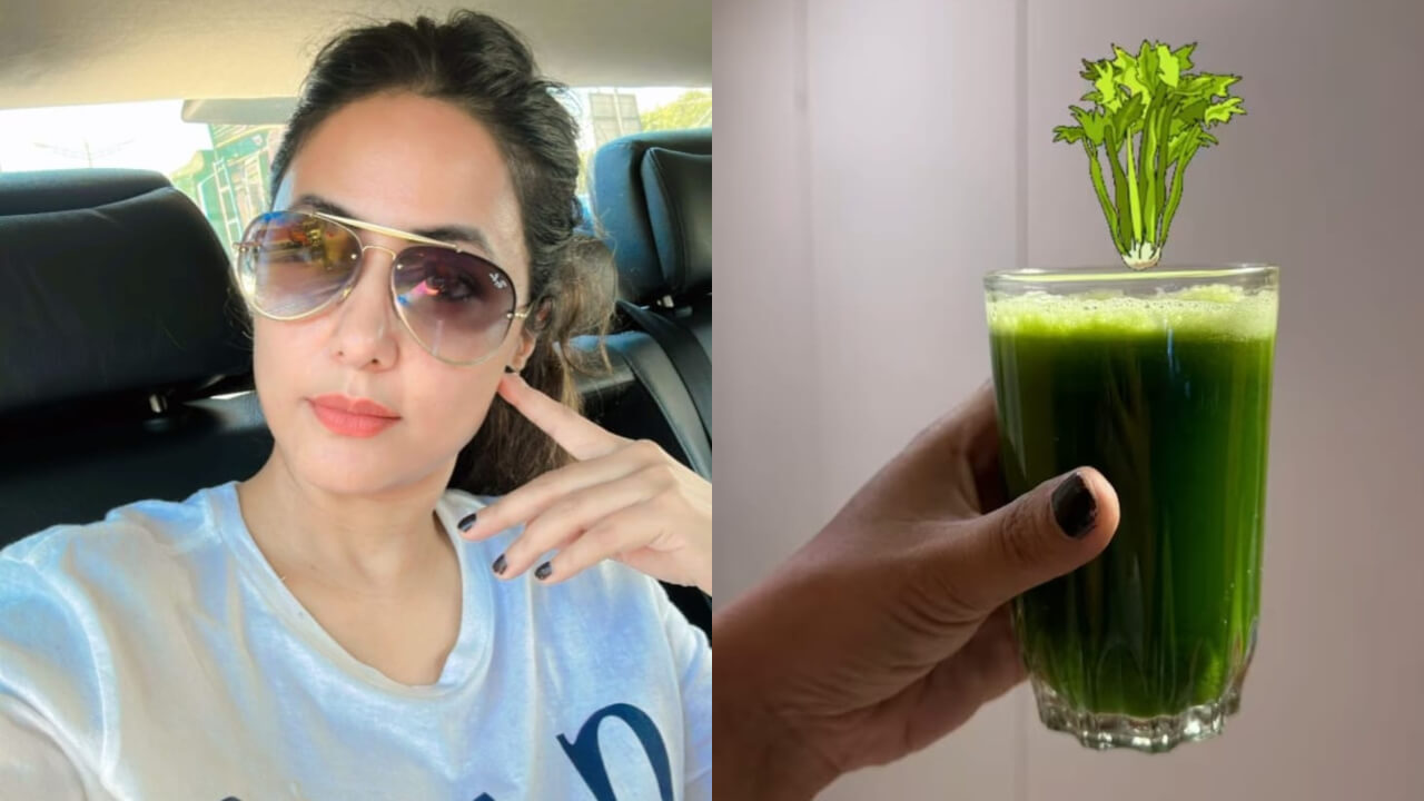 Do You Know? Hina Khan Drinks Healthy Veggie Juice To Keep Herself Fit 803334