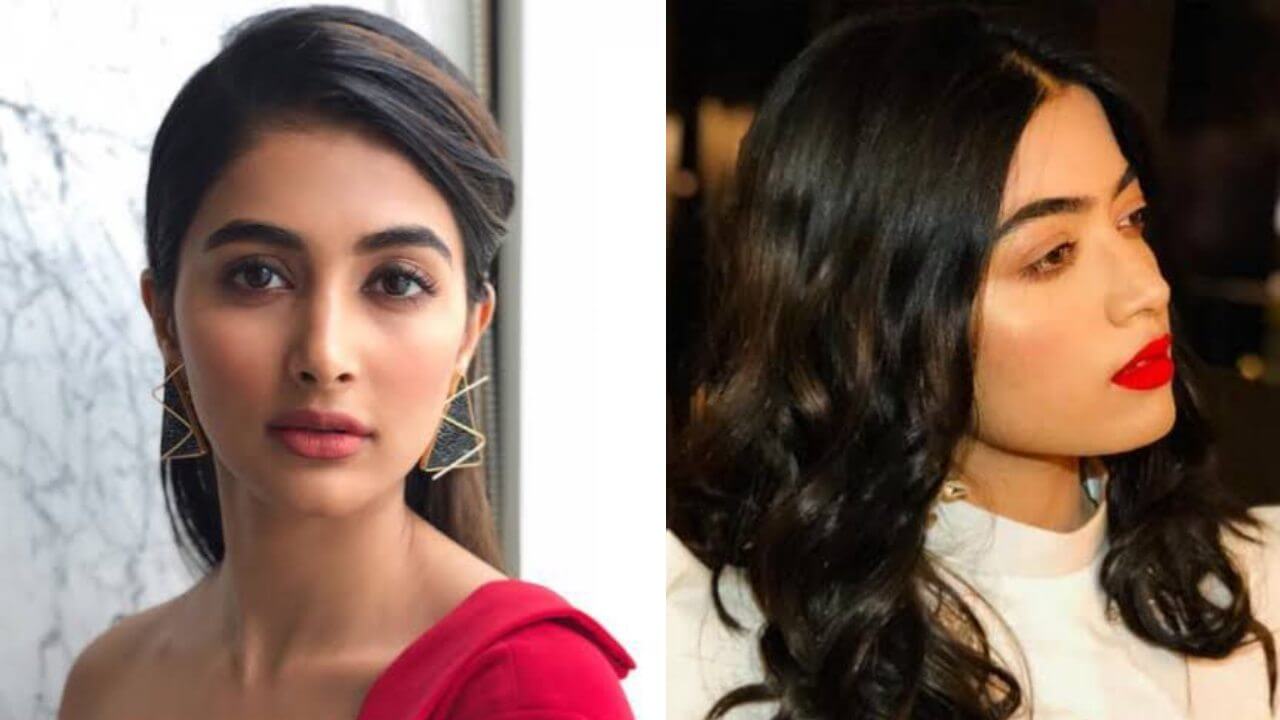 Fashion Battle: Pooja Hegde Vs Rashmika Mandanna: Who pulls off stunning scarlett red lipstick shade better? (Vote ASAP) 805236