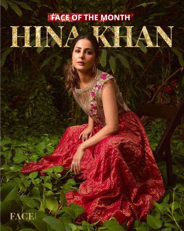 Hina Khan Becomes The Face Of The Month, Looks Ravishing In Shimmery Ensembles 807989