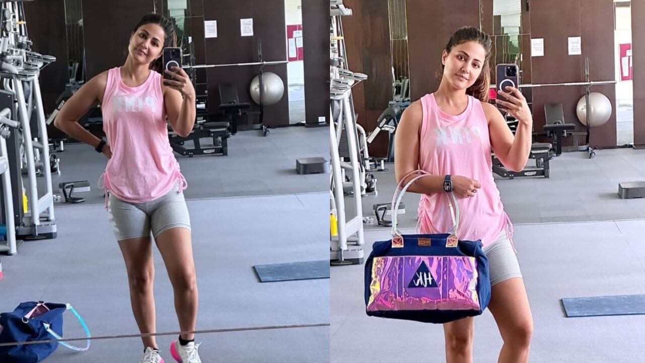 Hina Khan's swagger workout moment is reason behind her happiness 809447