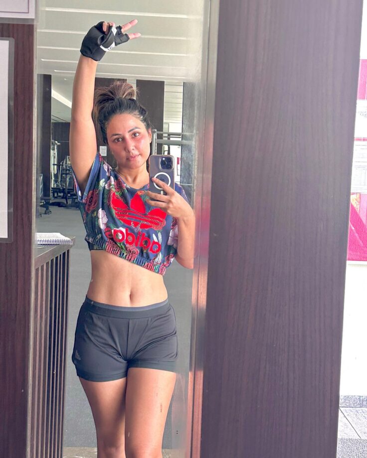 Hina Khan’s weekend oath embarks on fitness, see pics 804819