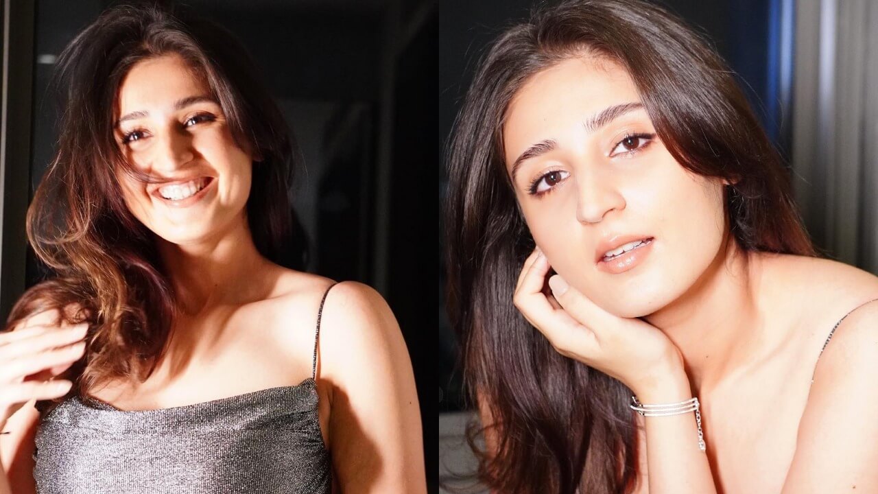 In Pics: Dhvani Bhanushali shines in sparkly crop top and cargo 804702