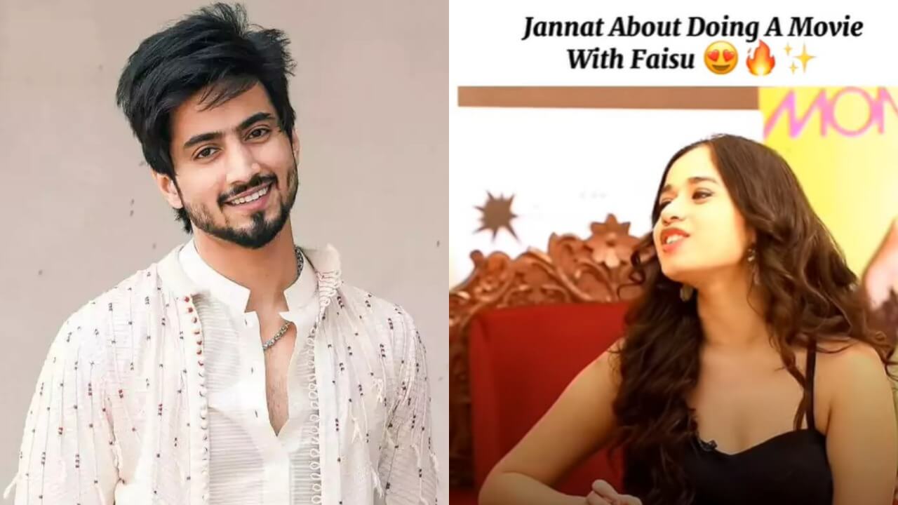 Jannat Zubair Rahmani wants to do romantic movie with Mr. Faisu? (Watch unseen video) 804503