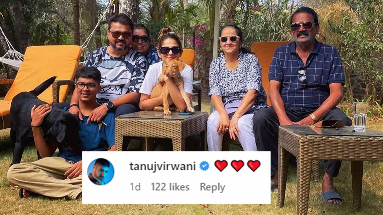 Jennifer Winget enjoys special family time, Tanuj Virwani love it 807245